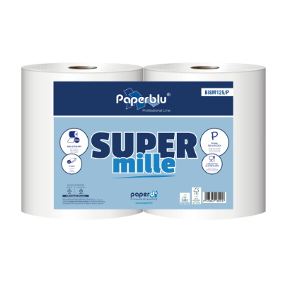 BOBINA SUPER 1000 PAPERDI' 2 ROTOLI
